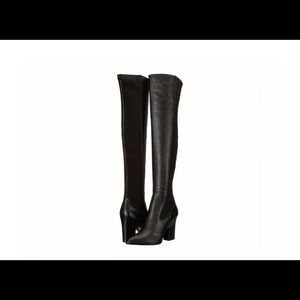 Sam Edelman Womens Over The Knee Black Boots size 8 1/2